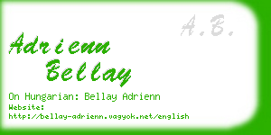 adrienn bellay business card
